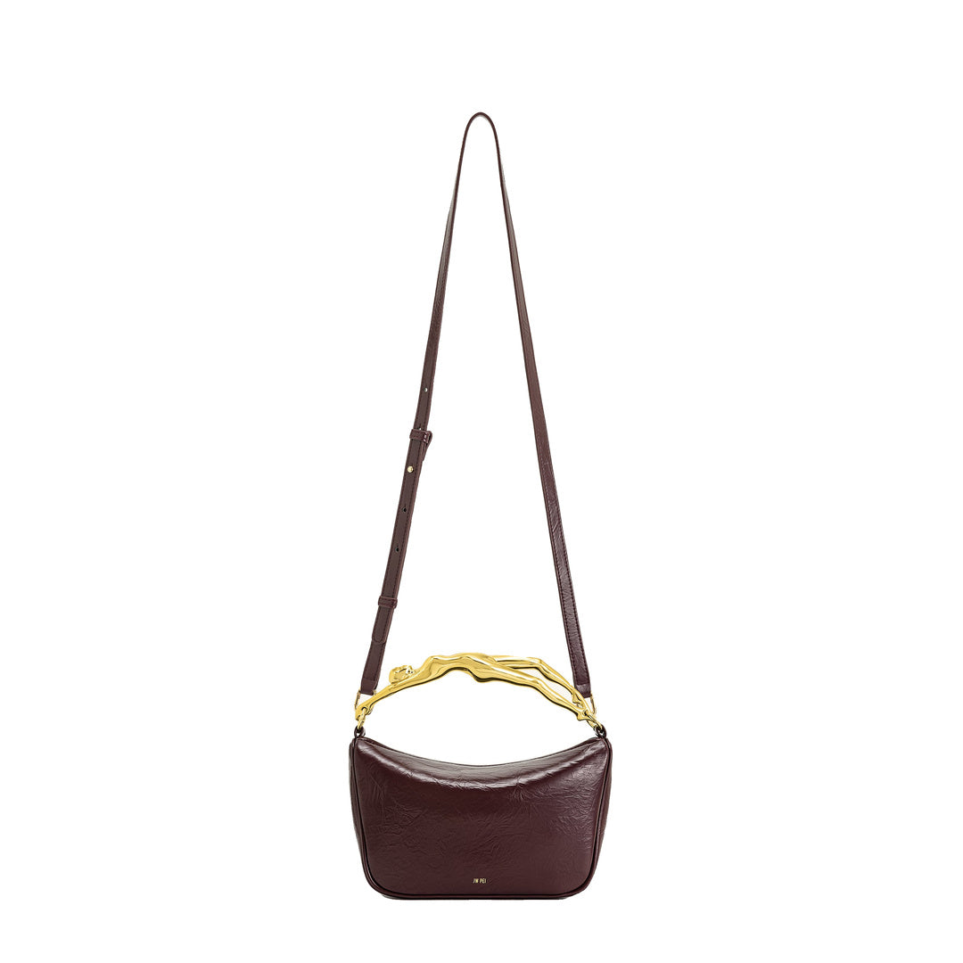 JW PEI Jenny Human-shaped Handle Handbag - Deep Burgundy