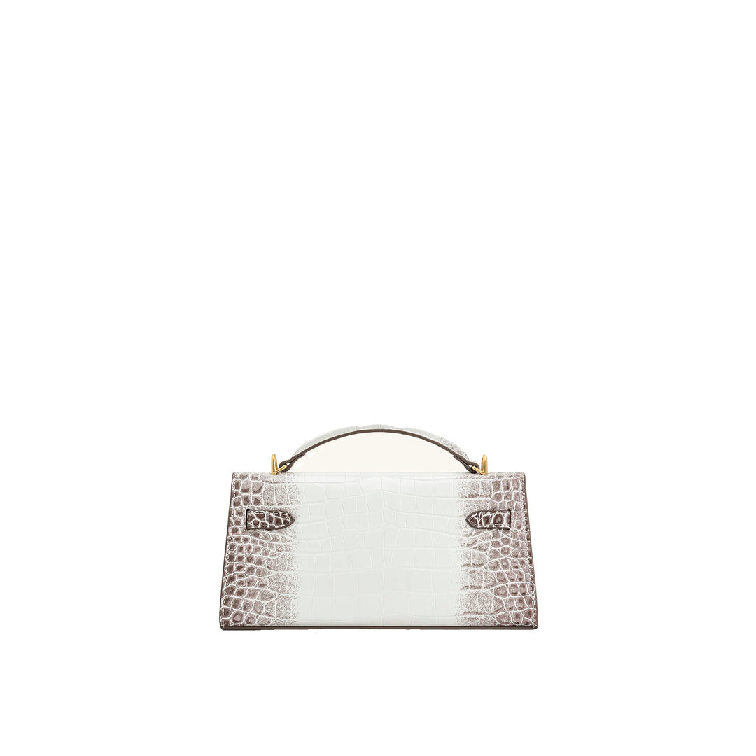 JW PEI Noor Top Handle Bag - White Croc