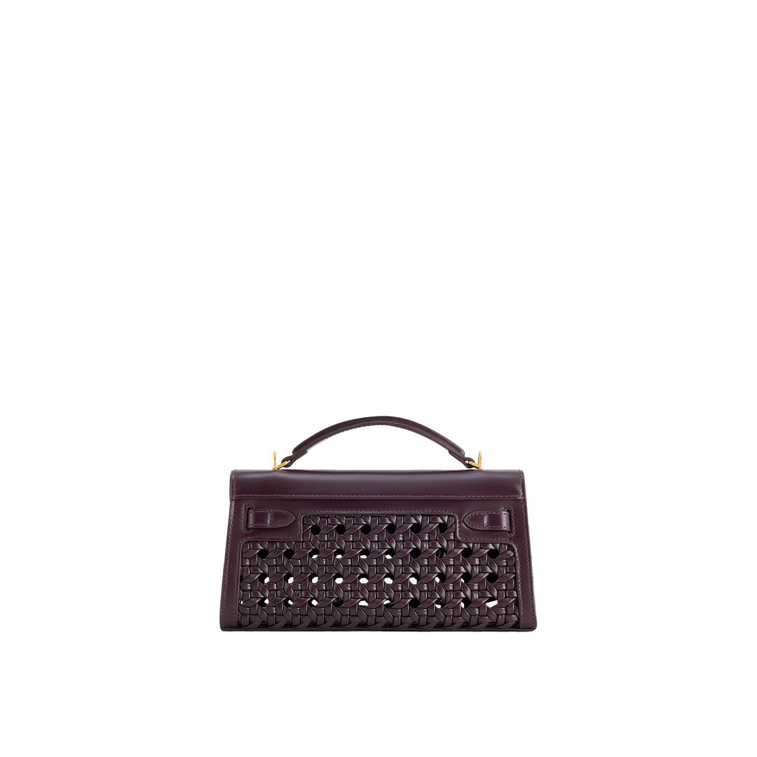 JW PEI Noor Top Handle Bag - Dark Red