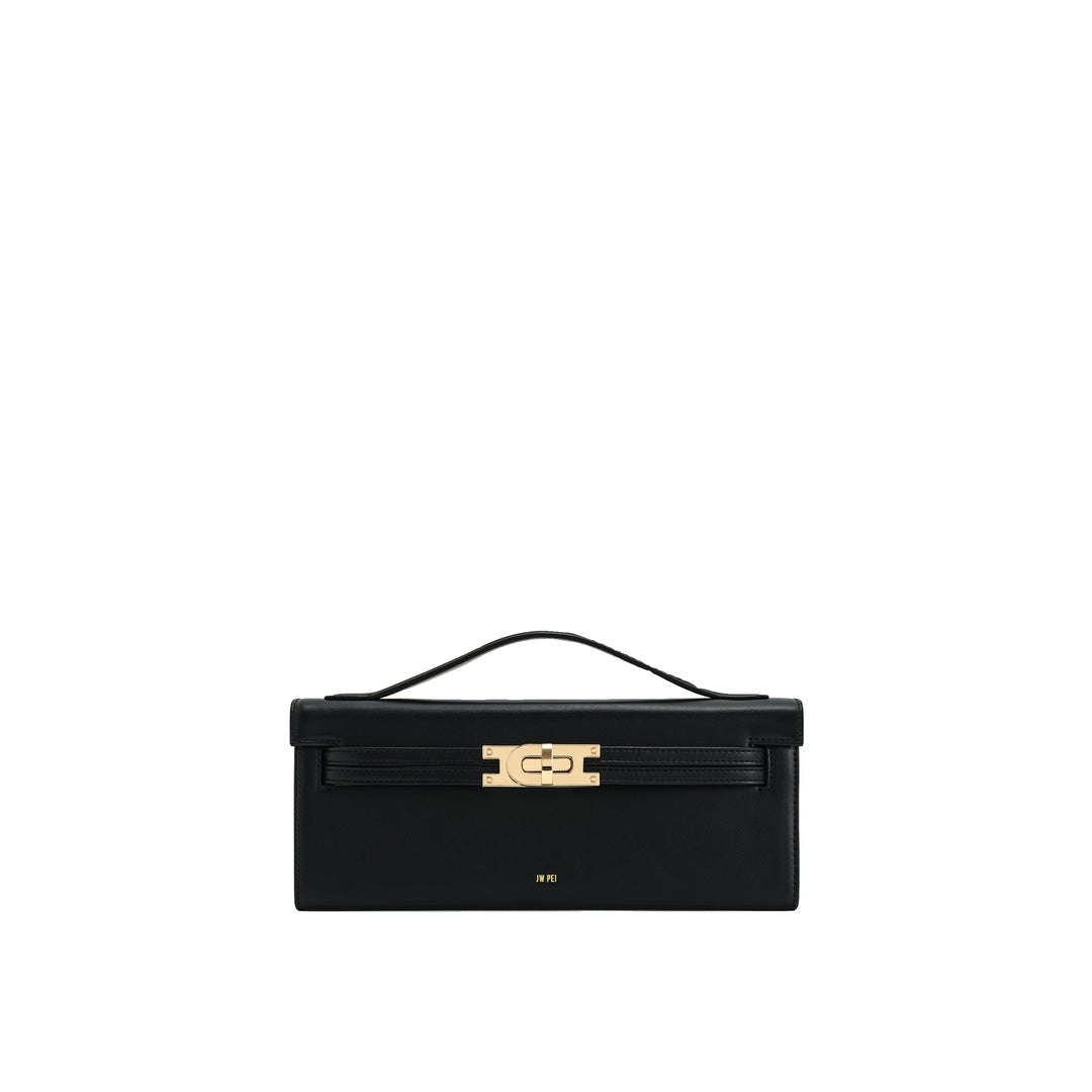 JW PEI Bria Structured Top Handle Bag - Black