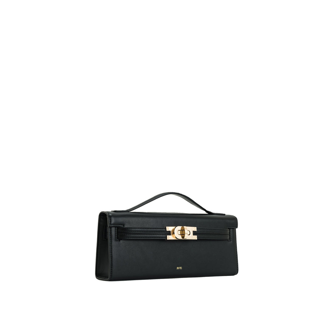 JW PEI Bria Structured Top Handle Bag - Black