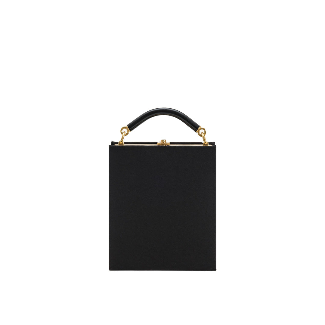 JW PEI Elle Colorful Beaded Book Top Handle Bag - Black