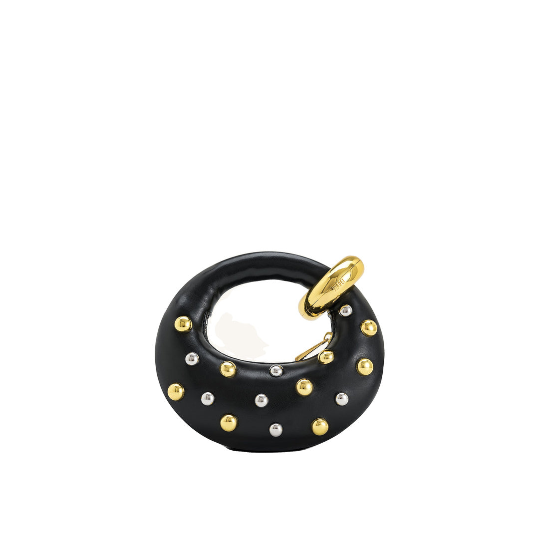 JW PEI Abacus Studded Mini Top Handle Bag - Black