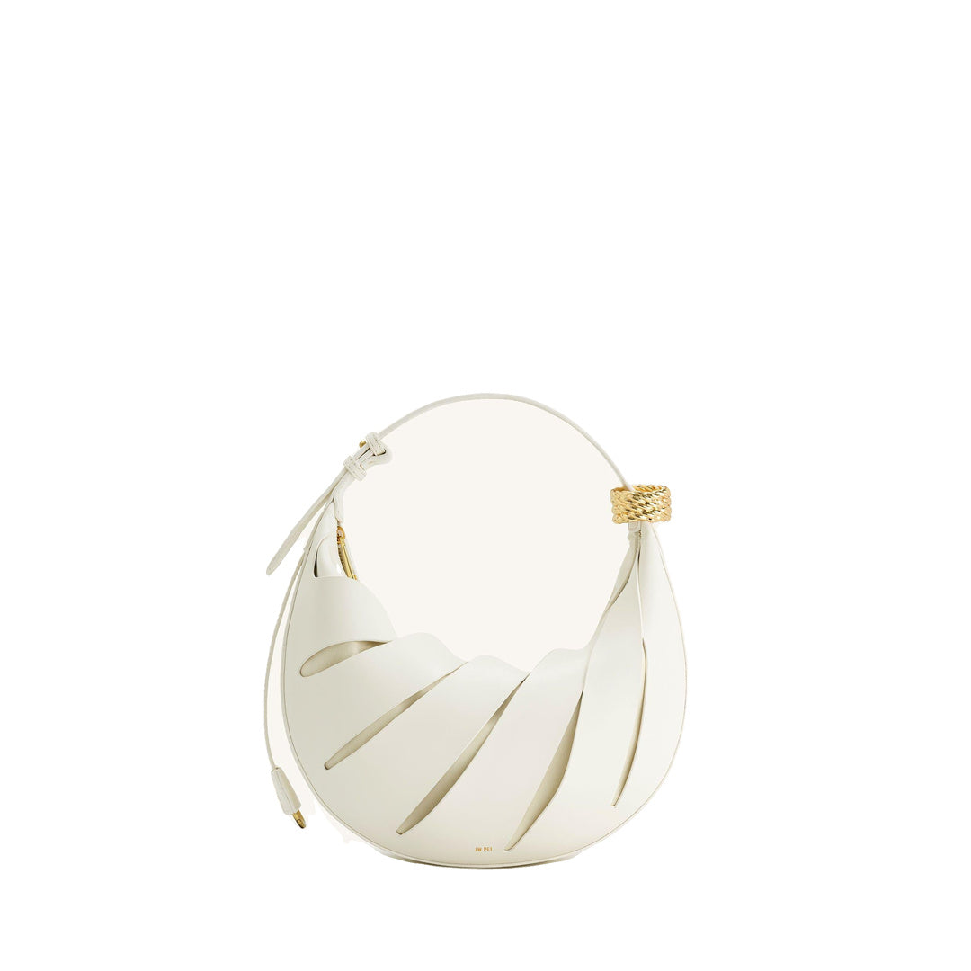 JW PEI Jana Hollow Out Shoulder Bag - White