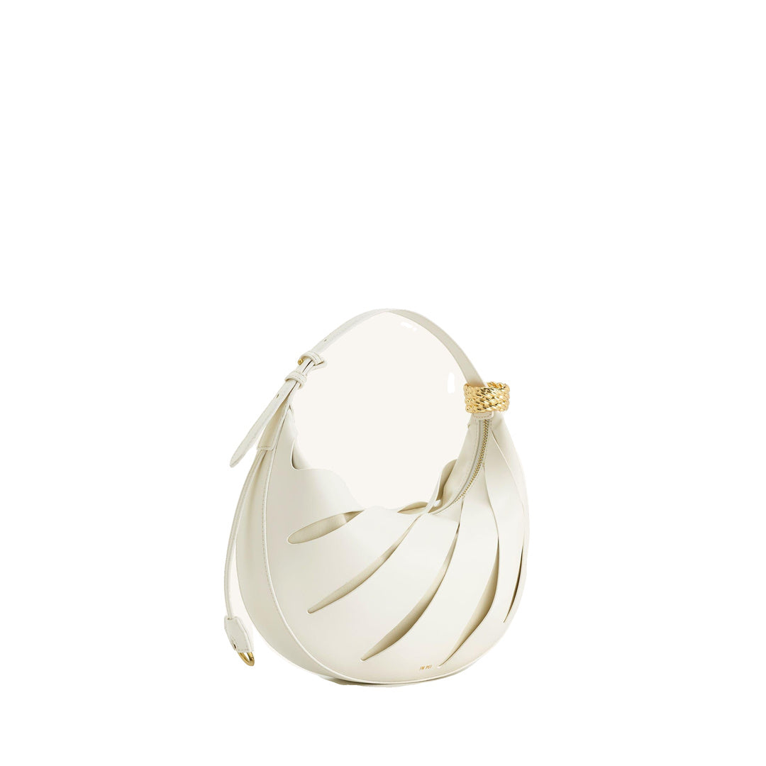 JW PEI Jana Hollow Out Shoulder Bag - White