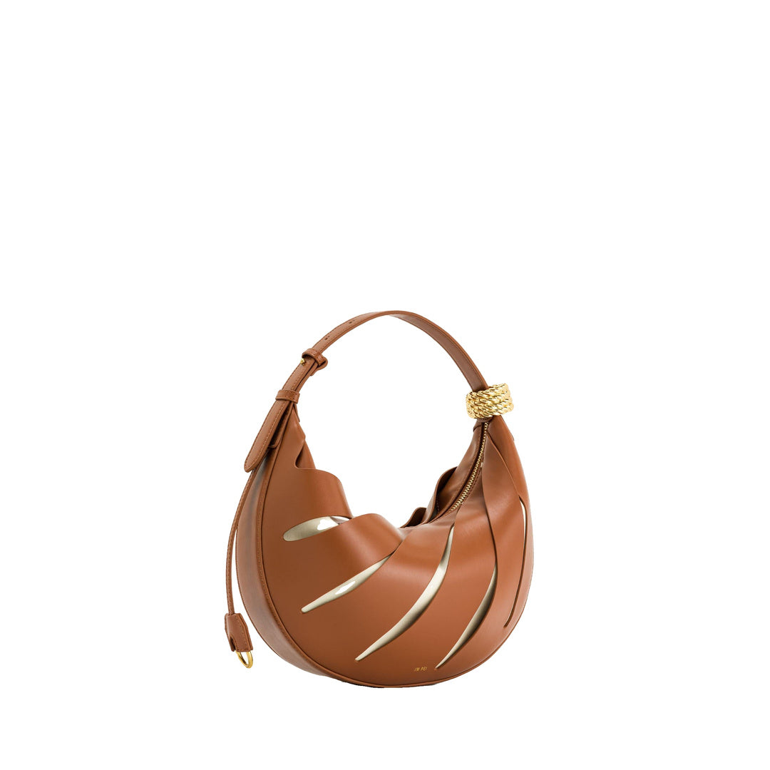 JW PEI Jana Hollow Out Shoulder Bag - Brown