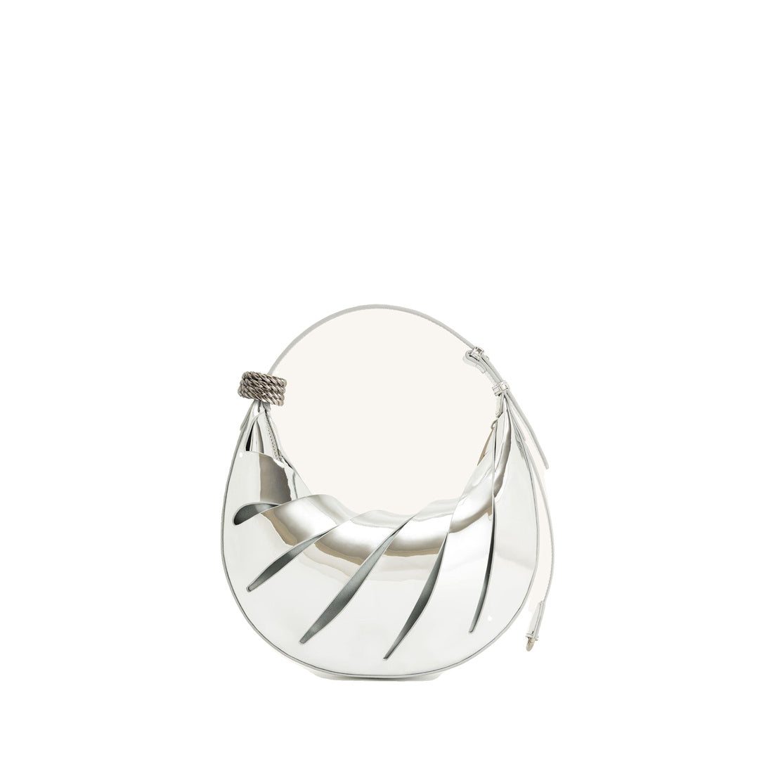 JW PEI Jana Hollow Out Shoulder Bag - Silver