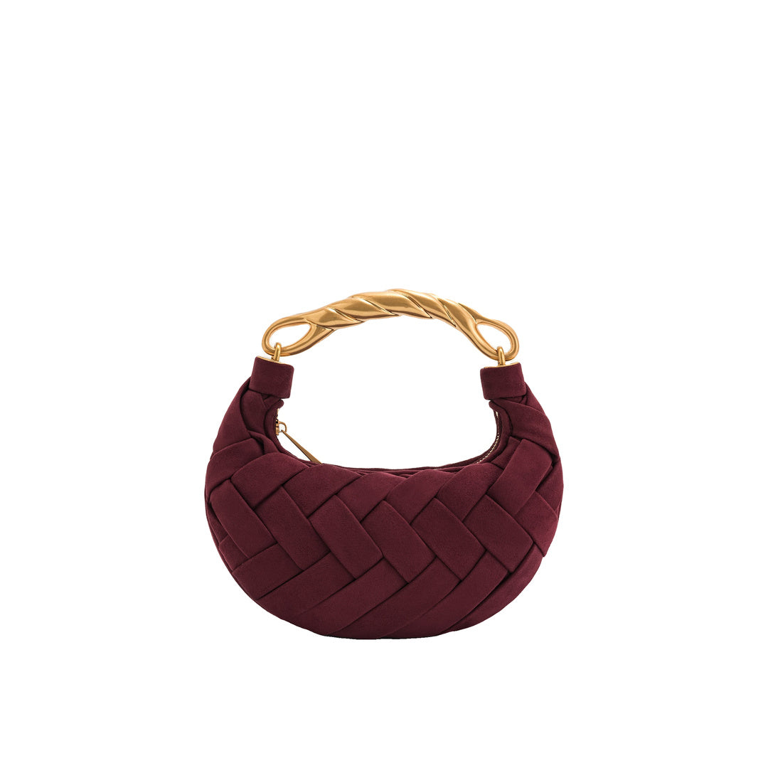 JW PEI Orla Weave Handbag - Claret