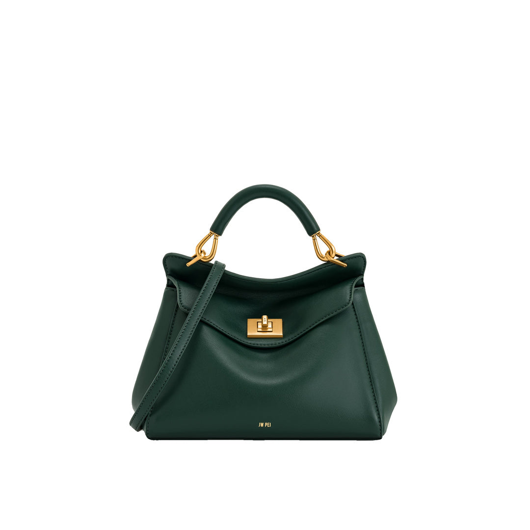 JW PEI Lucia Classic Top Handbag - Dark Green