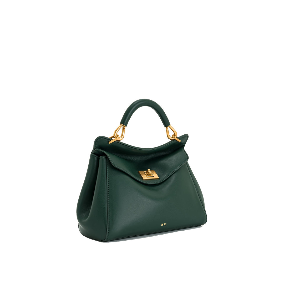 JW PEI Lucia Classic Top Handbag - Dark Green