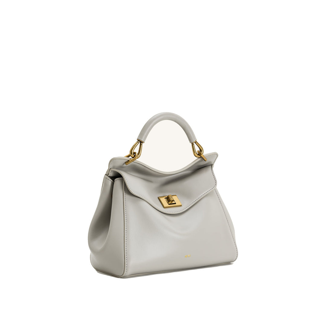 JW PEI Lucia Classic Top Handle Bag - Light Gray