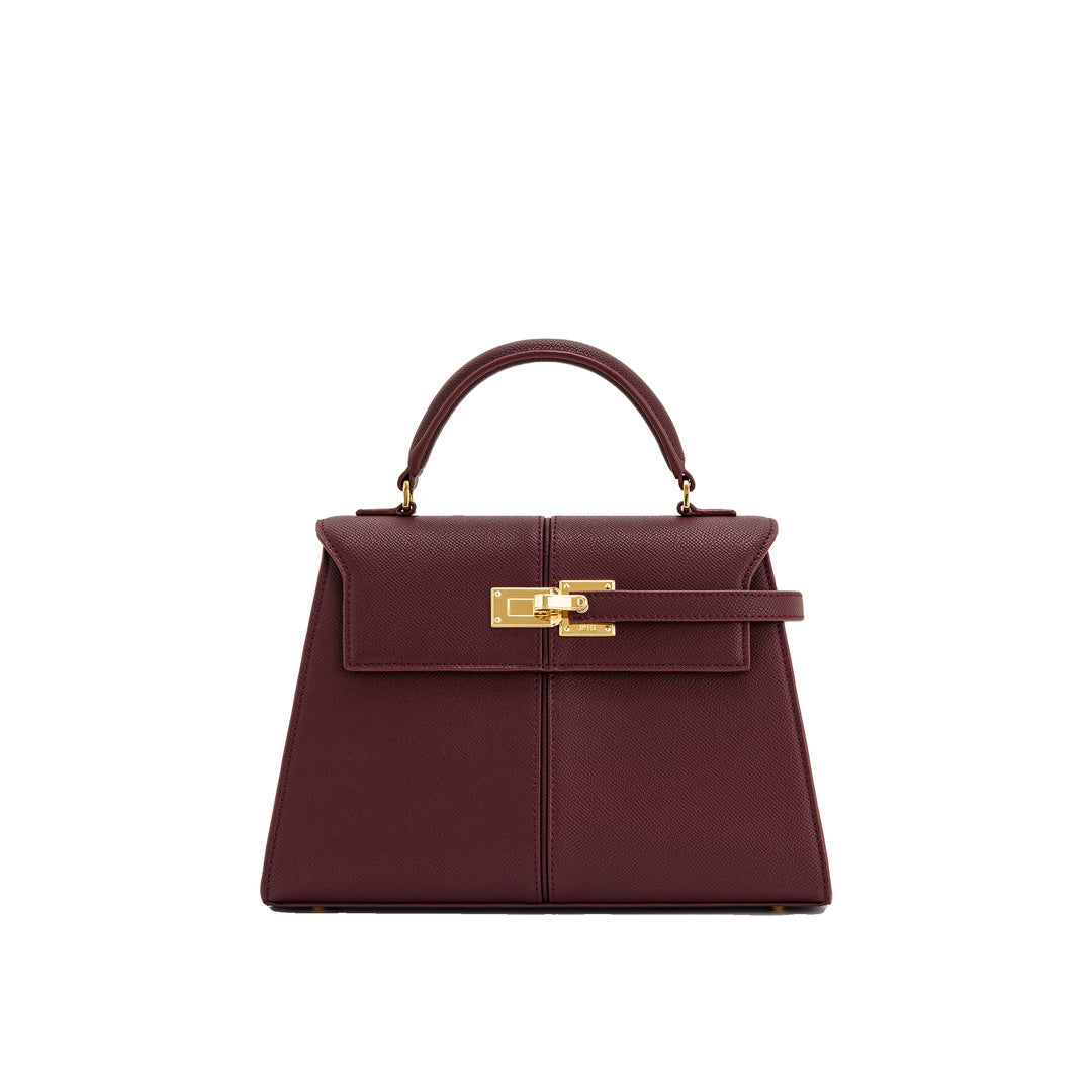 JW PEI Elise Large Top Handle Bag - Claret