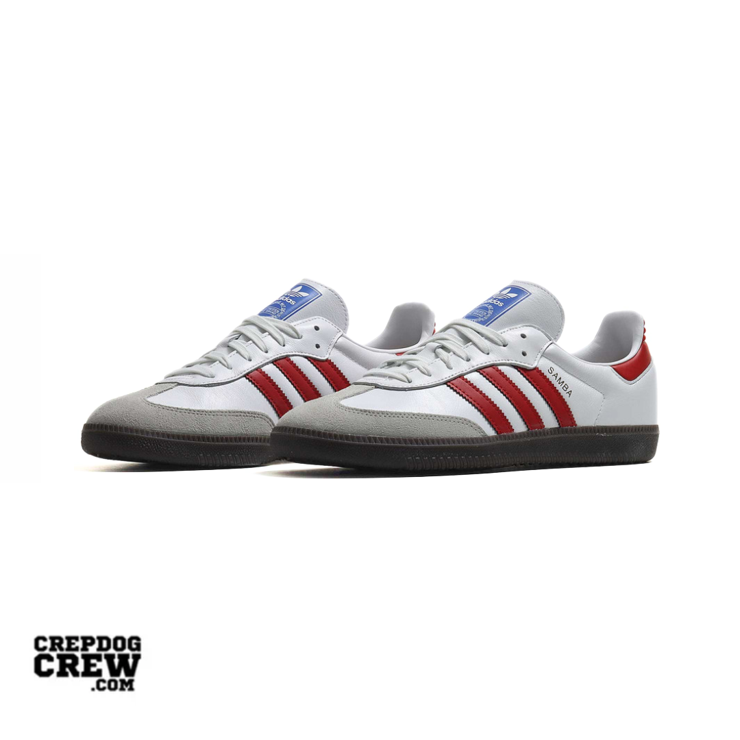 adidas Samba OG White Better Scarlet