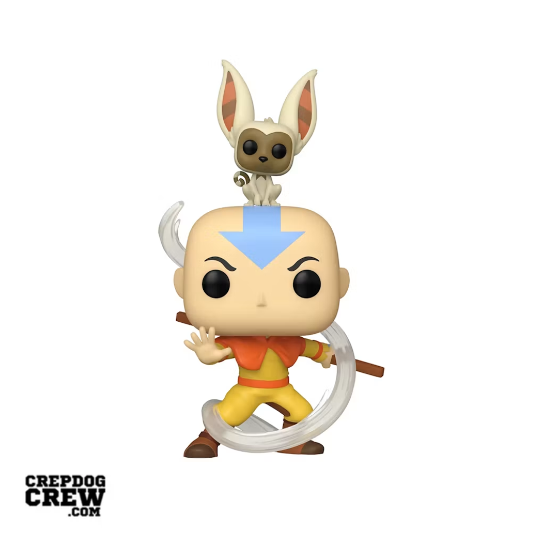 Funko Pop! Animation Avatar the Last Airbender Aang with Momo #534