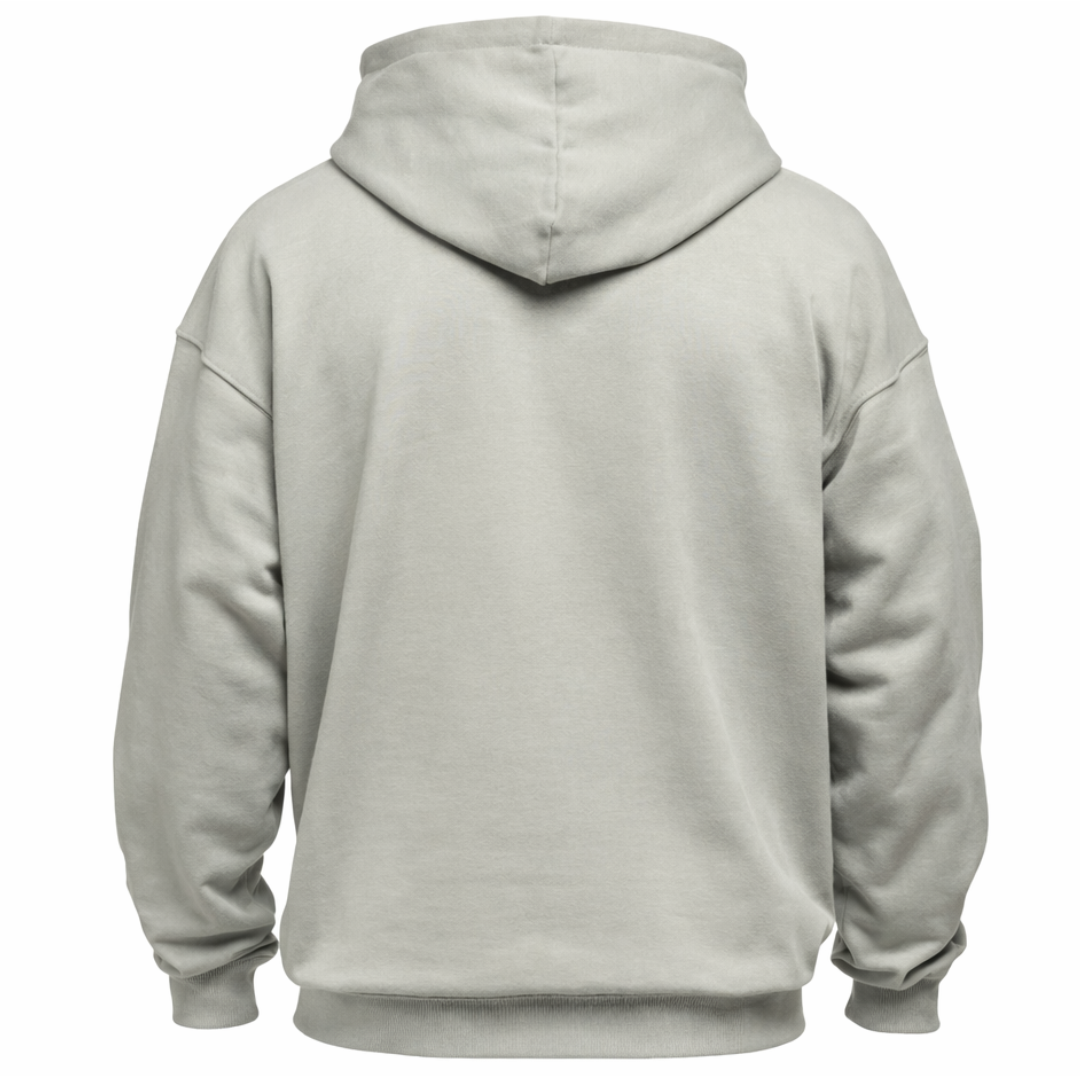 GYMSHARK PRAYER HANDS HOODIE EXTREME OVERSIZED FIT	Grey