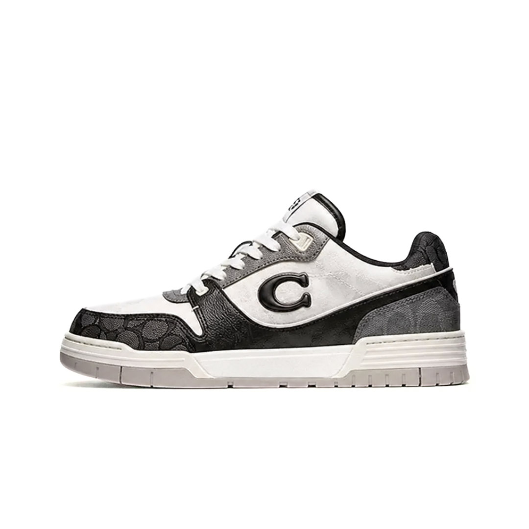 COACH Soho Sneaker In Mixed Signature Black Chalk
