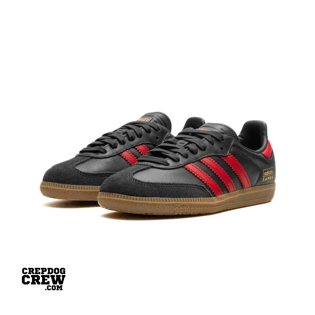adidas Samba OG Carbon Better Scarlet