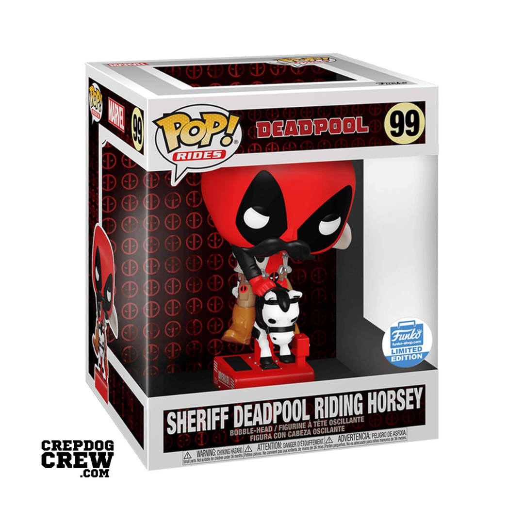 Funko Pop! Rides: Sheriff Deadpool Riding Horsey #99