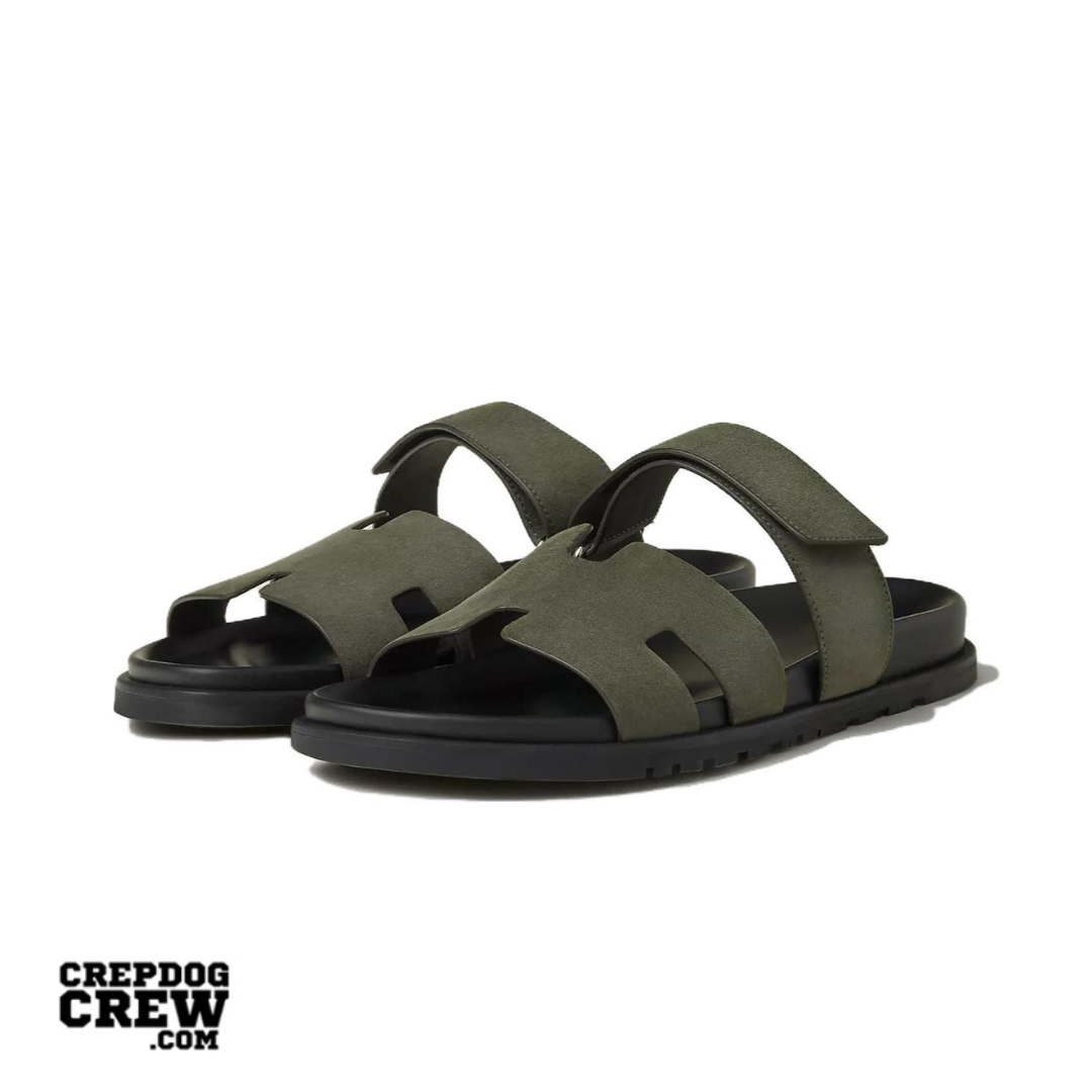 HERMES CHYPRE SANDAL	Forest Green