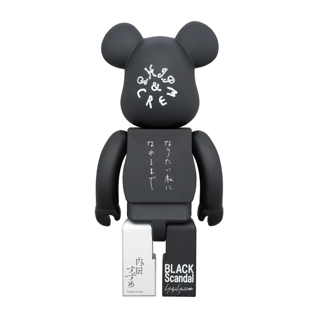 Bearbrick x Black Scandal x Yohji Yamamoto x Suzume Uchida x S.H.I.P & Crew (Until I Want To Be) 100% & 400% Set