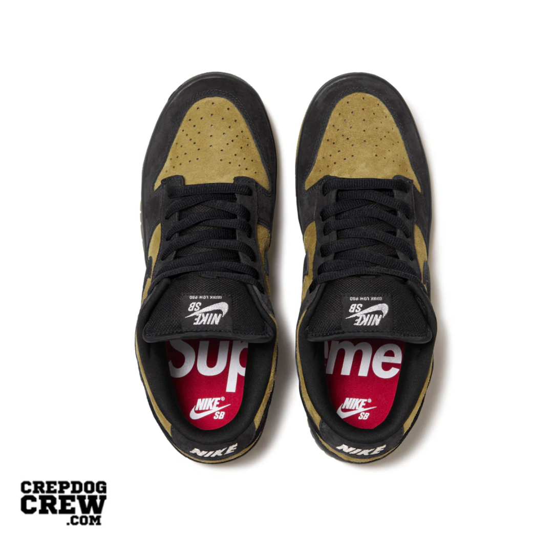 Nike SB Dunk Low Supreme 94 Camper Green