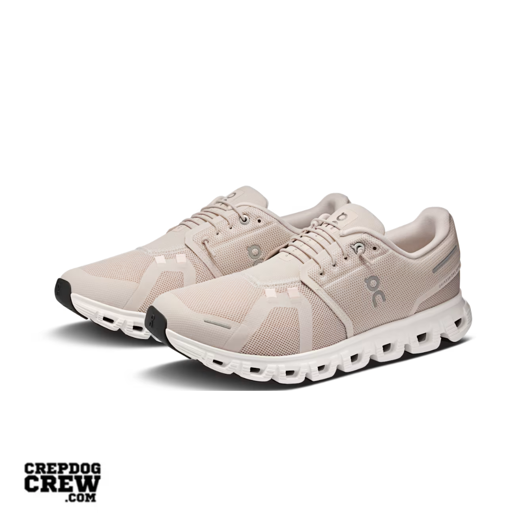 On Running Cloud 6 Pearl White