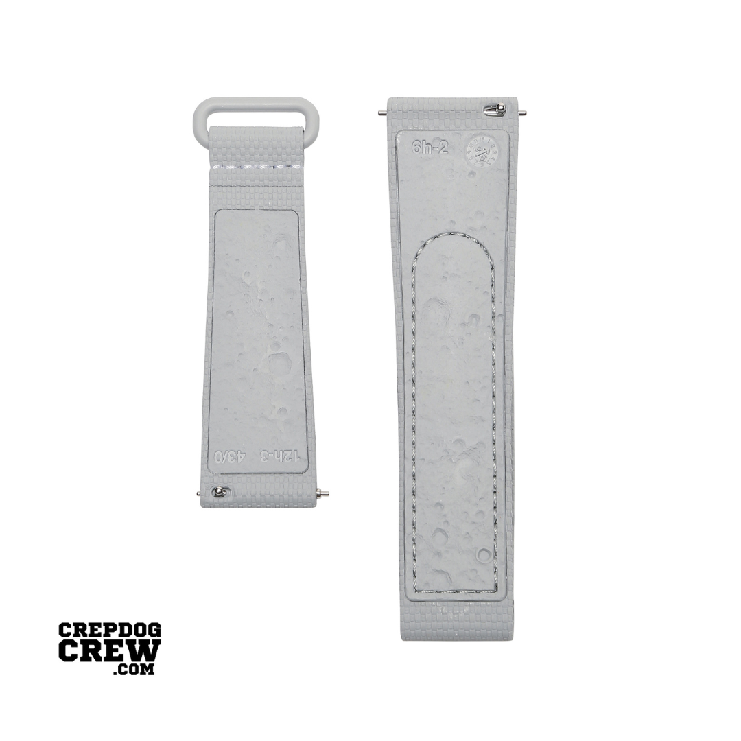 Swatch x Omega Bioceramic Moonswatch White Grey Straps