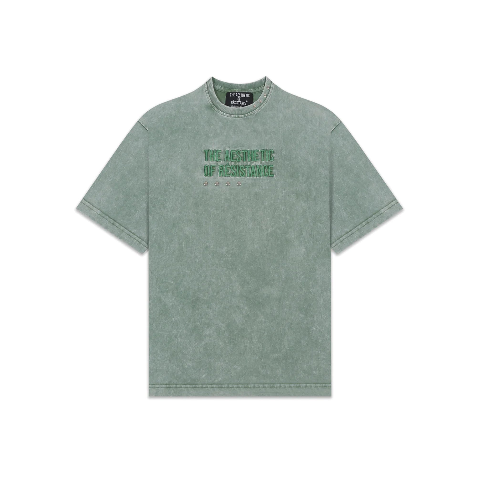 Human Error T-shirt - Olive Green