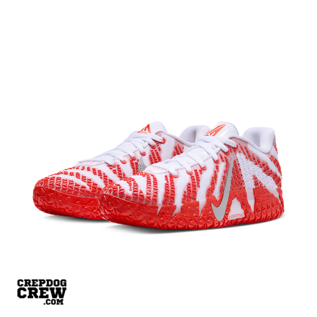Nike Ja 3 TB White Team Orange