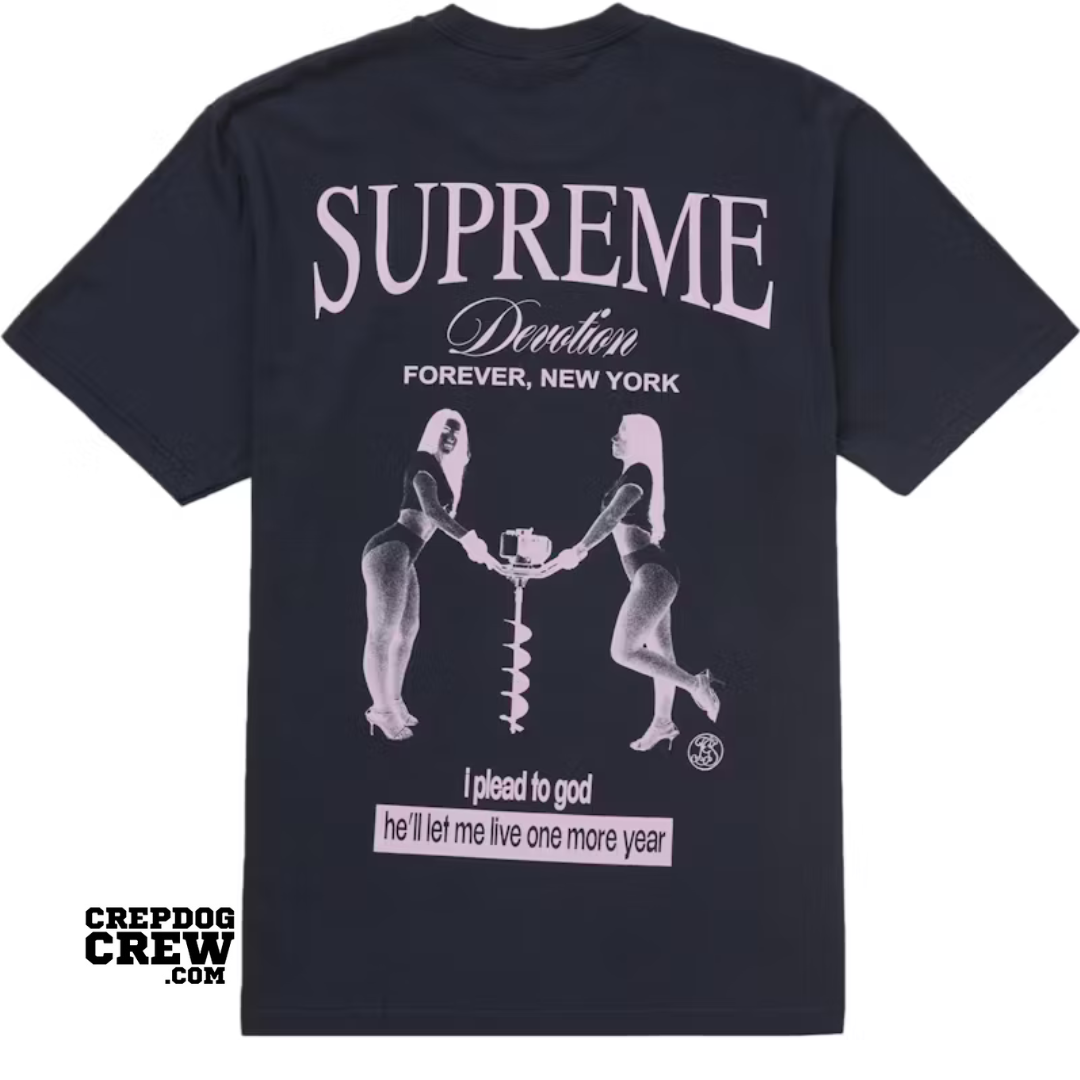 Supreme Devotion Tee Navy