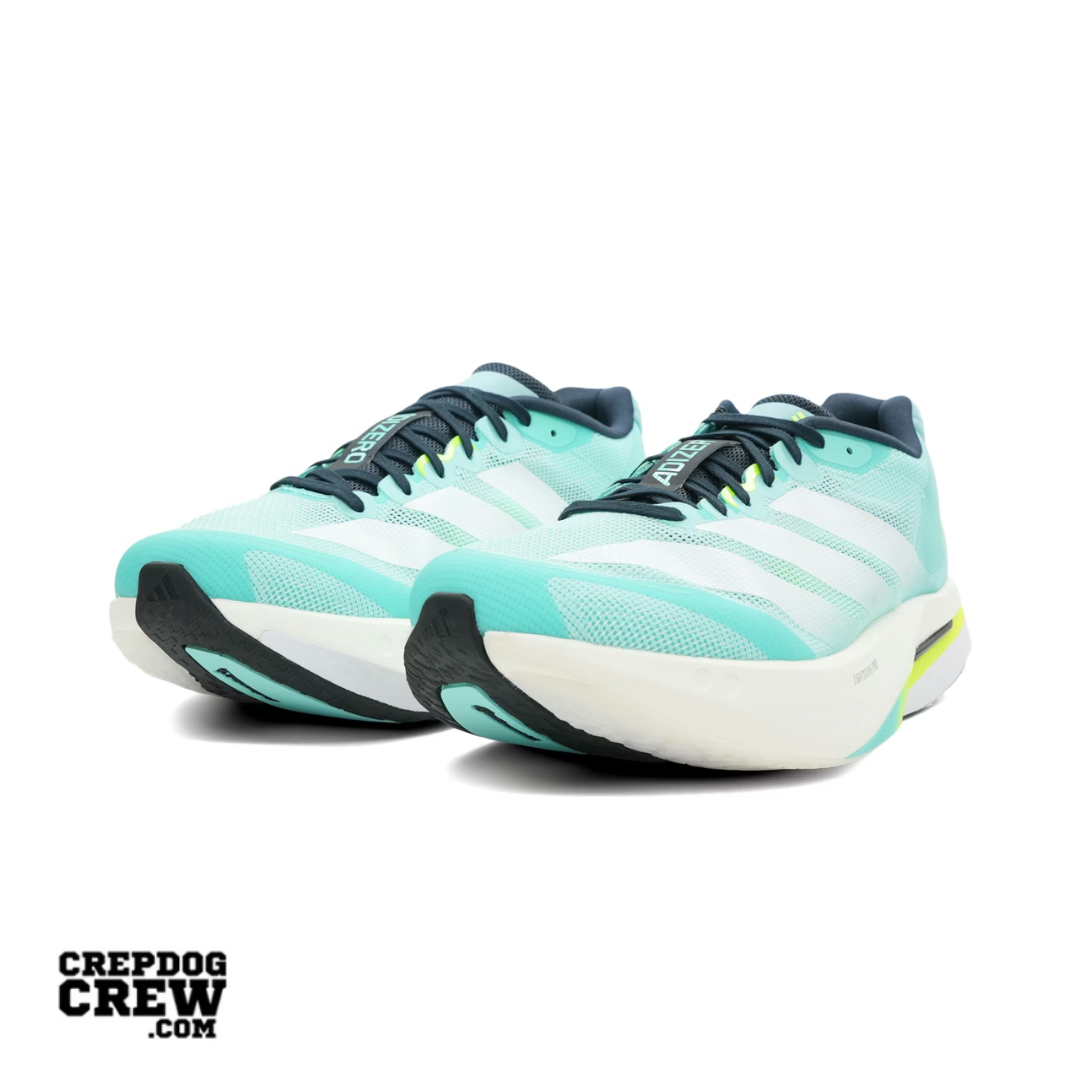 adidas Adizero Boston 13 Flash Aqua White Lucid Lemon