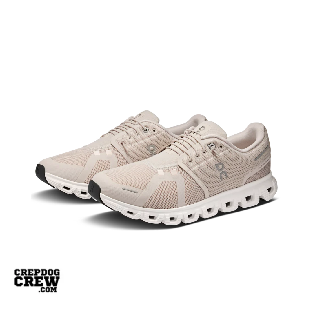 On Running Cloud 6 Pearl White