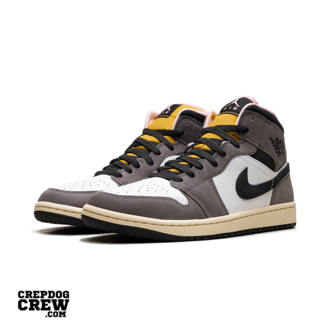 Jordan 1 Mid SE White Cave Stone