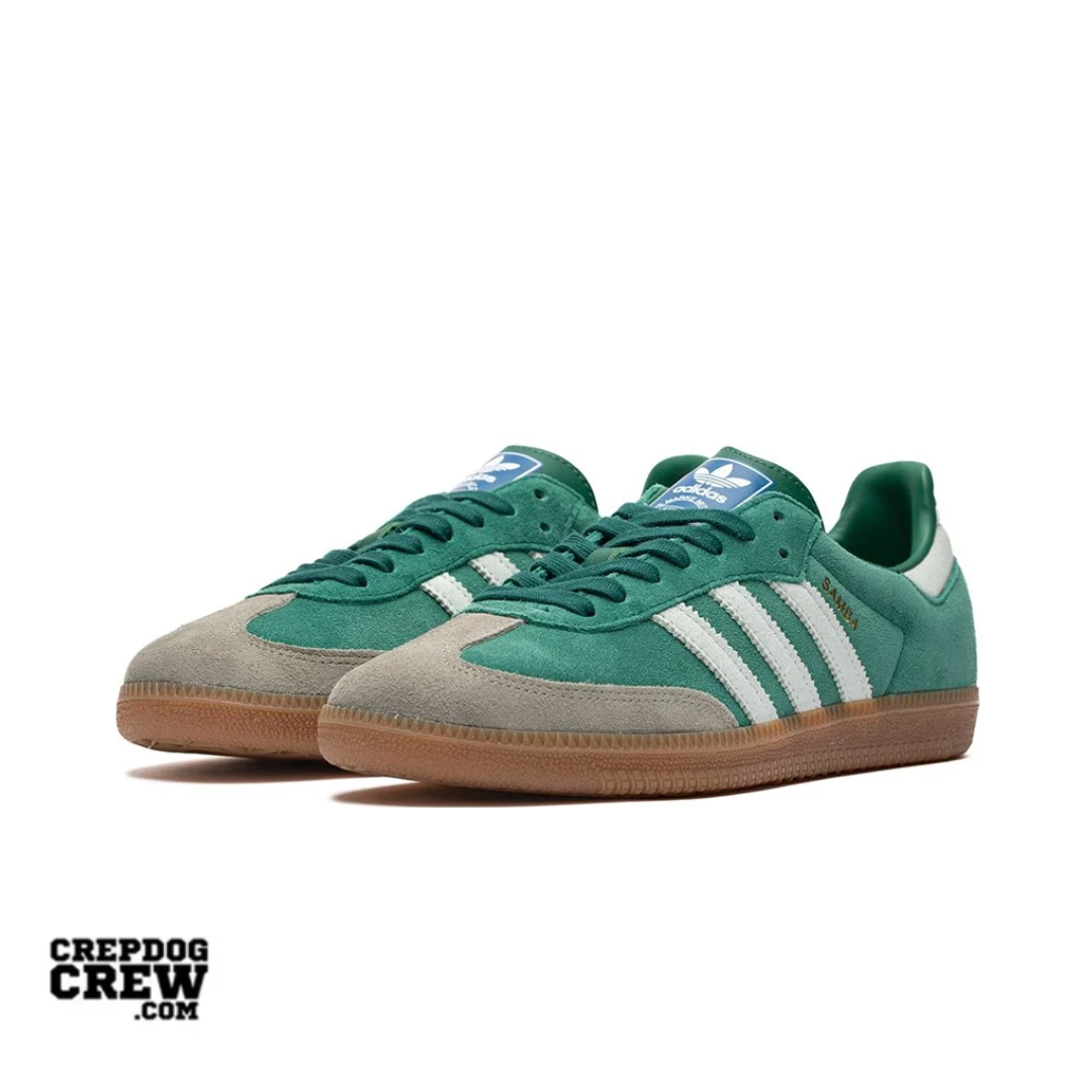 adidas Samba OG Collegiate Green Gum Grey Toe
