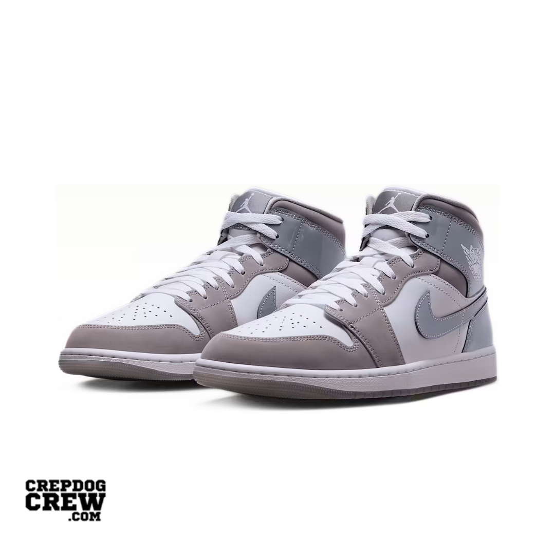 Jordan 1 Mid SE White Medium Grey Cool Grey