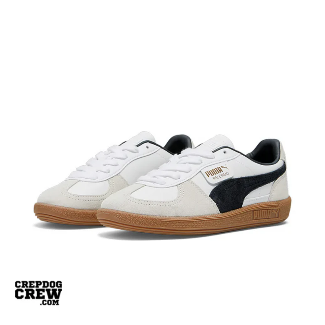 Puma Palermo Leather White Vapor Grey Gum