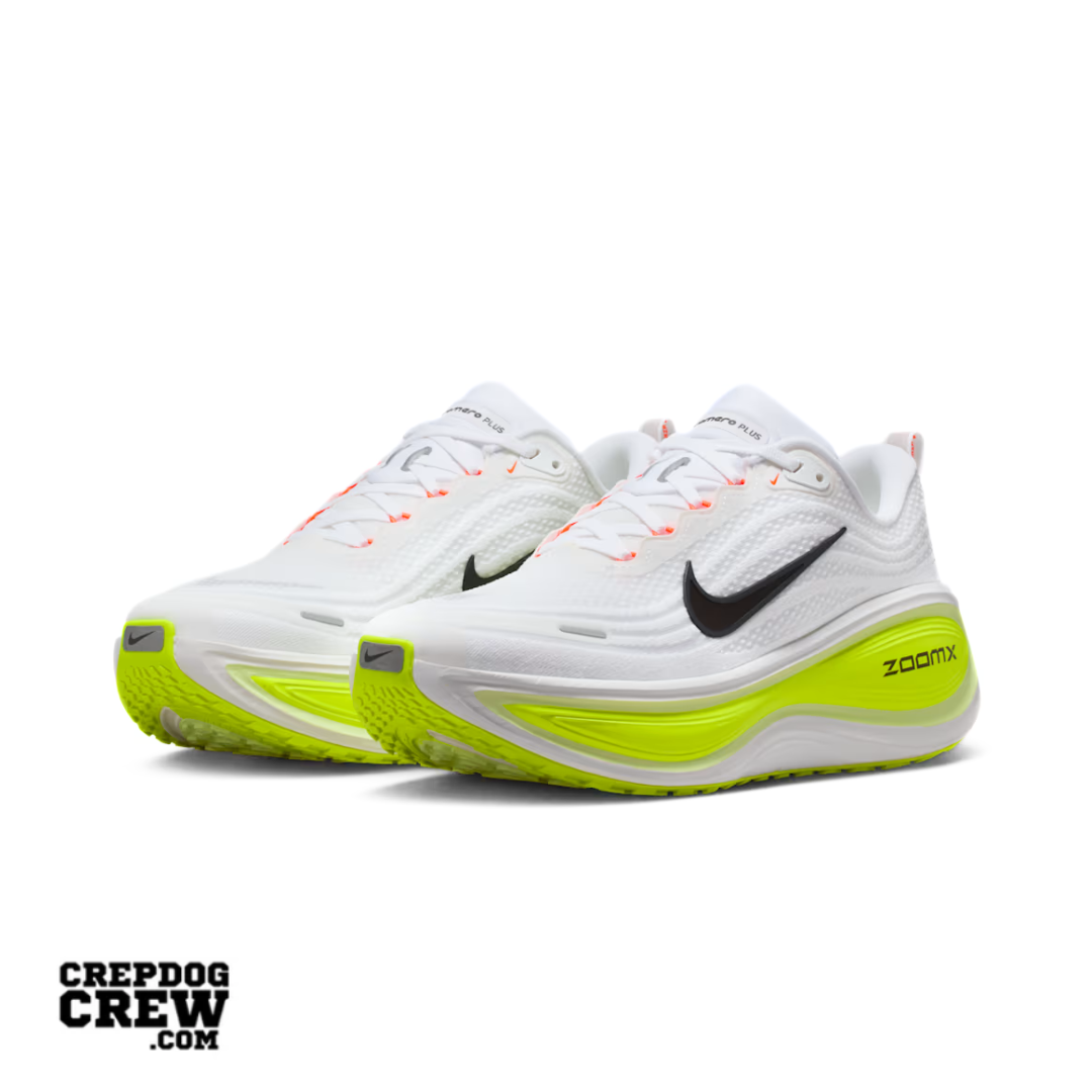 Nike Vomero Plus White Barely Volt Black