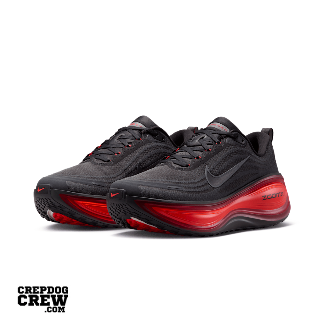 Nike Vomero Plus Anthracite Bright Crimson Red