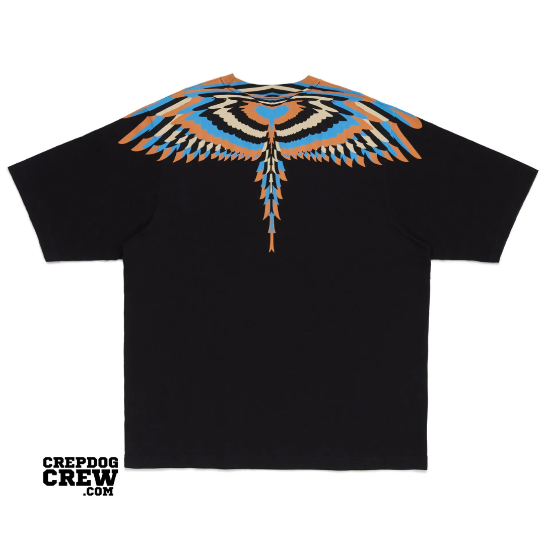 Marcelo Burlon County of Milan Optical Wings print Tee Black