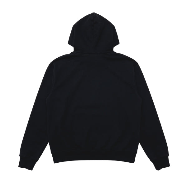 OVERDYED HEAVY WEIGHT HOODIE (BLACK)