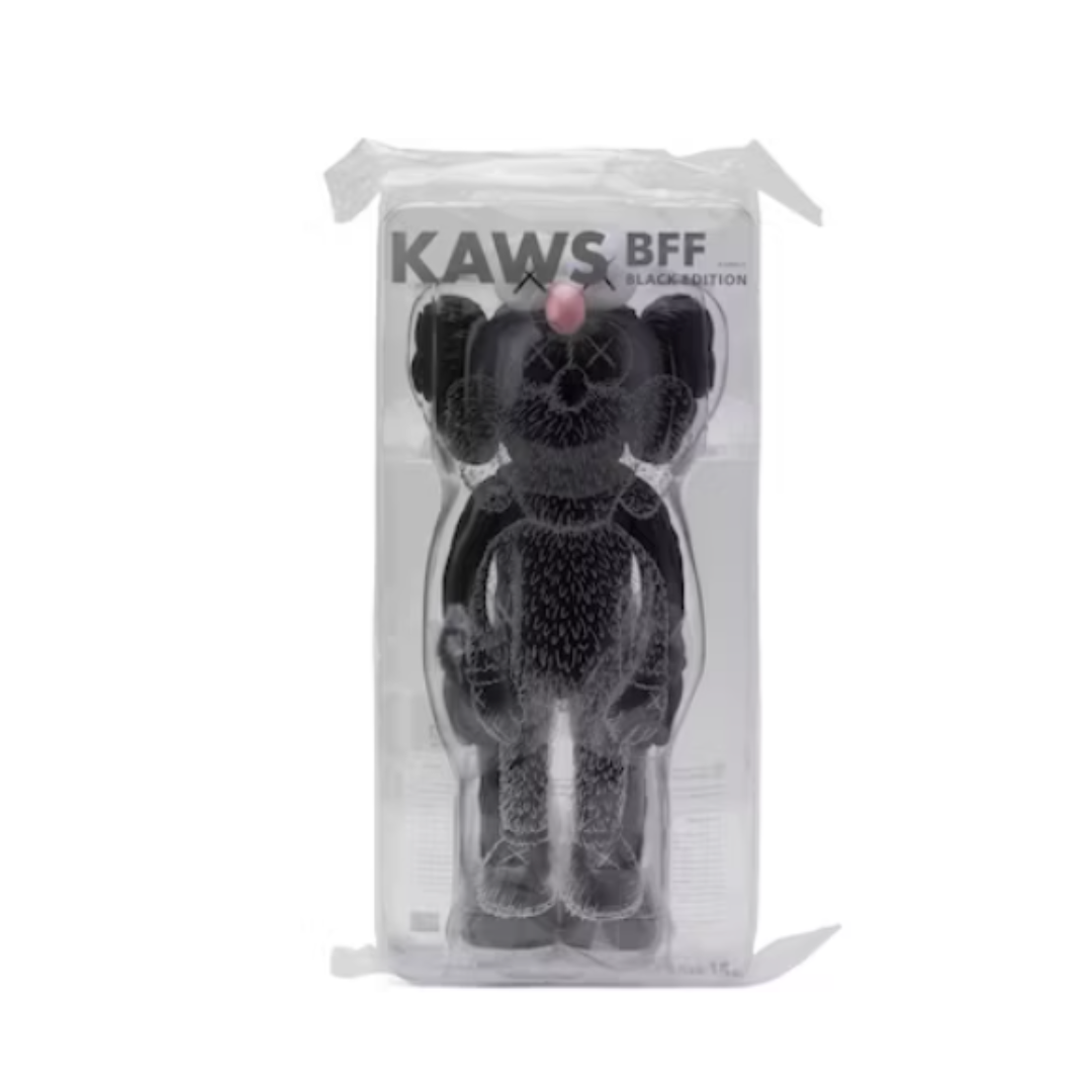 KAWS BFF Open Edition Vinyl Figure Black