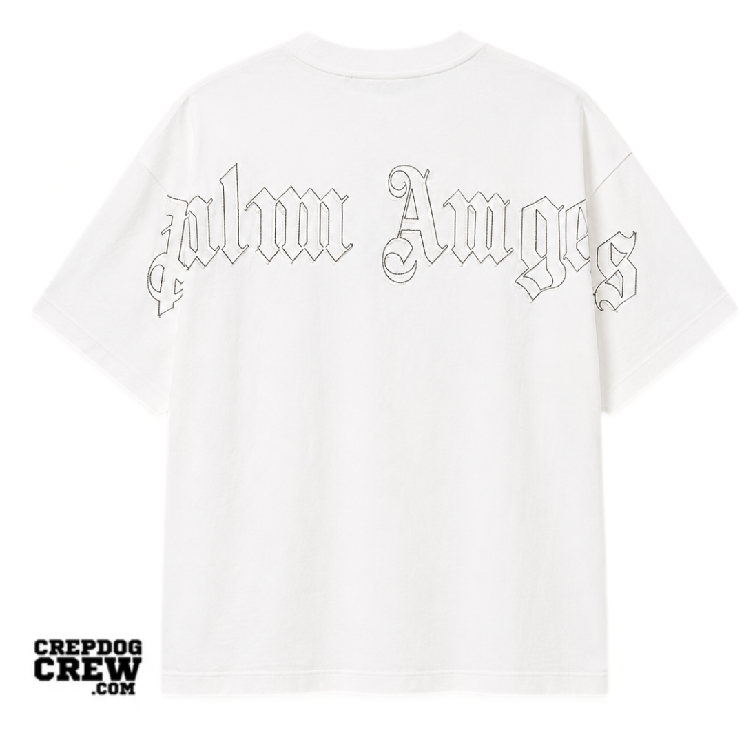 PALM ANGELS MONOGRAM OVER TEE WHITE