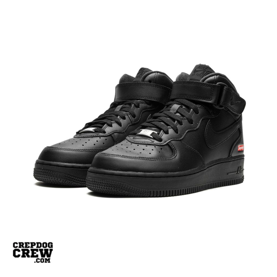 Nike Air Force 1 Mid Supreme Black