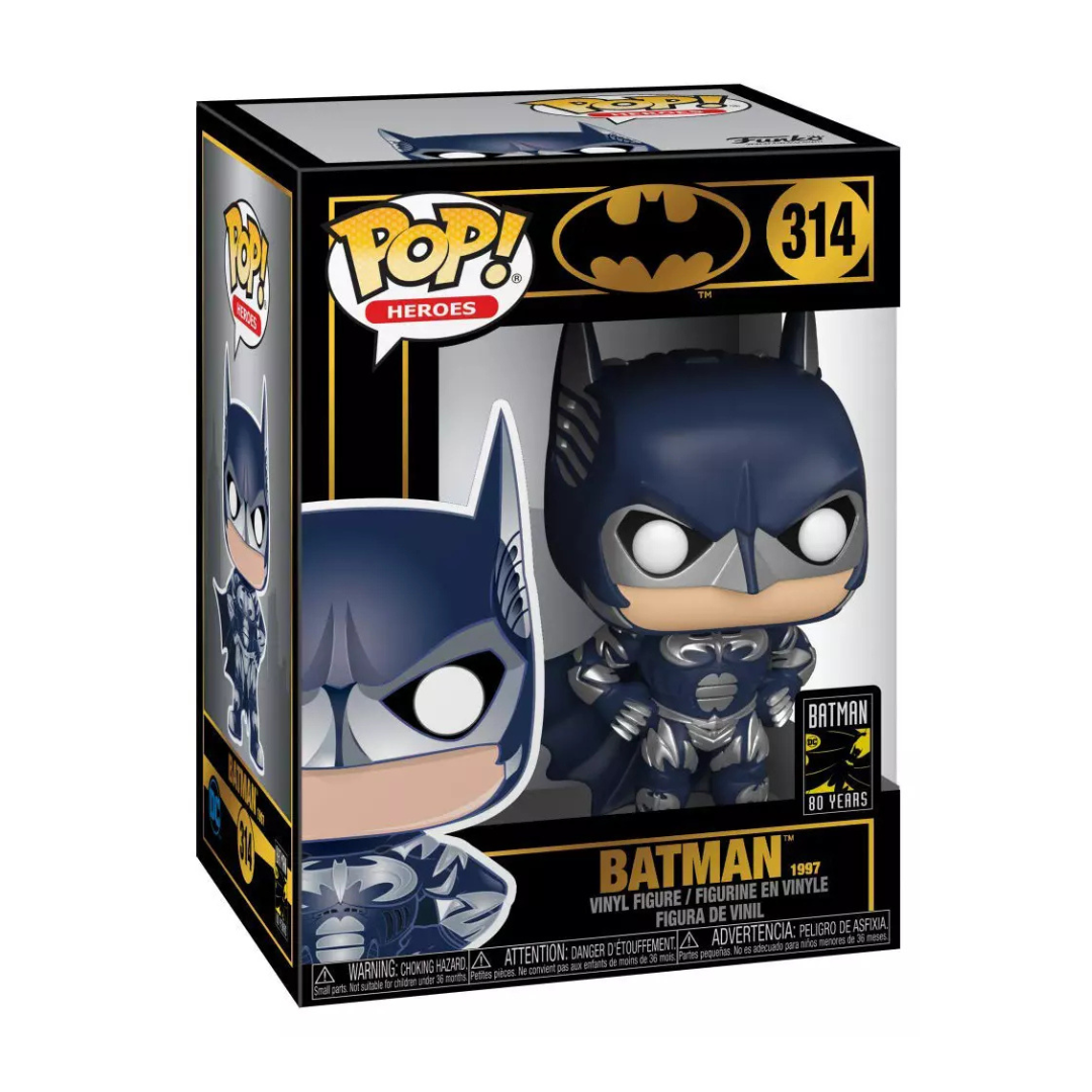 Funko Pop! Batman:(1997) 80th Anniversary Edition #314