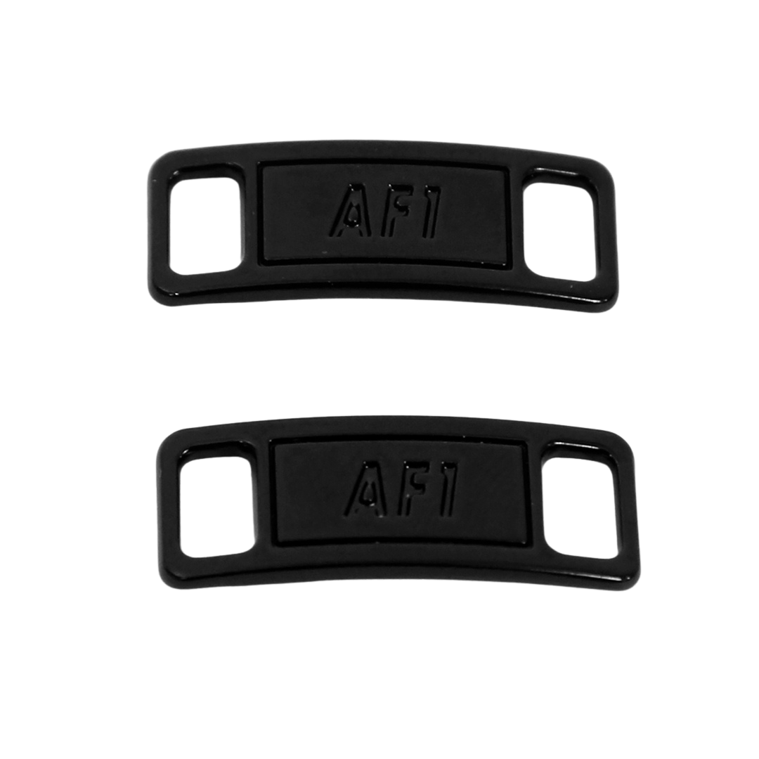 Premium Black Air Force 1 Dubrae Replacement ( Lace Tag)