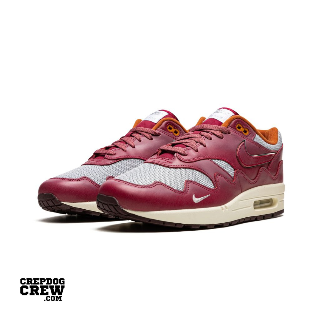 Nike Air Max 1 Patta Waves Rush Maroon