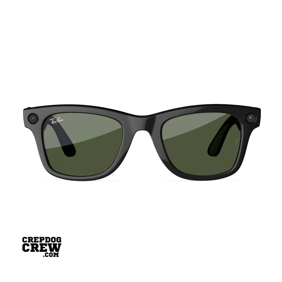 Ray-Ban Meta Wayfarer Shiny Black ( Green )