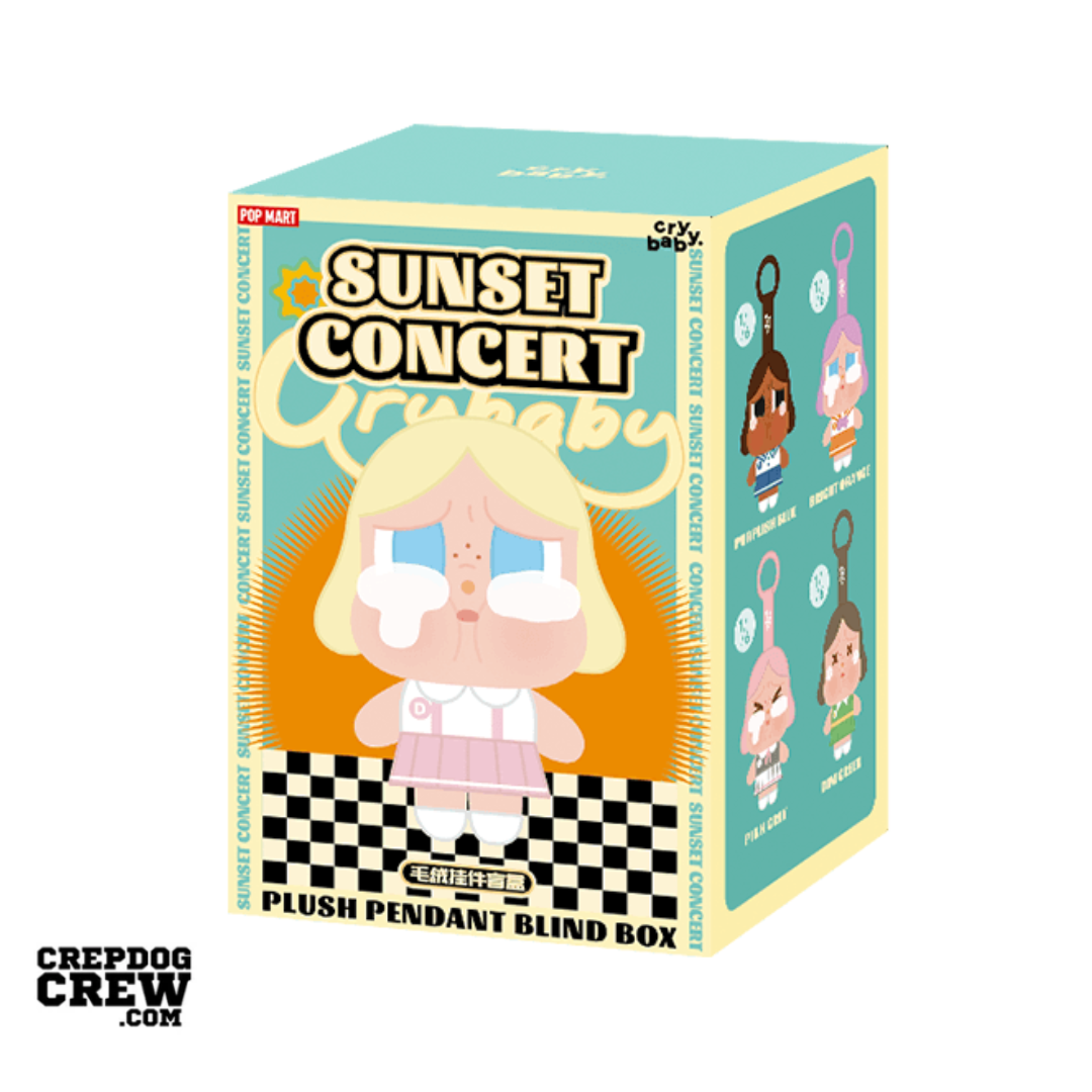 Pop Mart CryBaby Sunset Concert Series Plush Pendant Blind Box