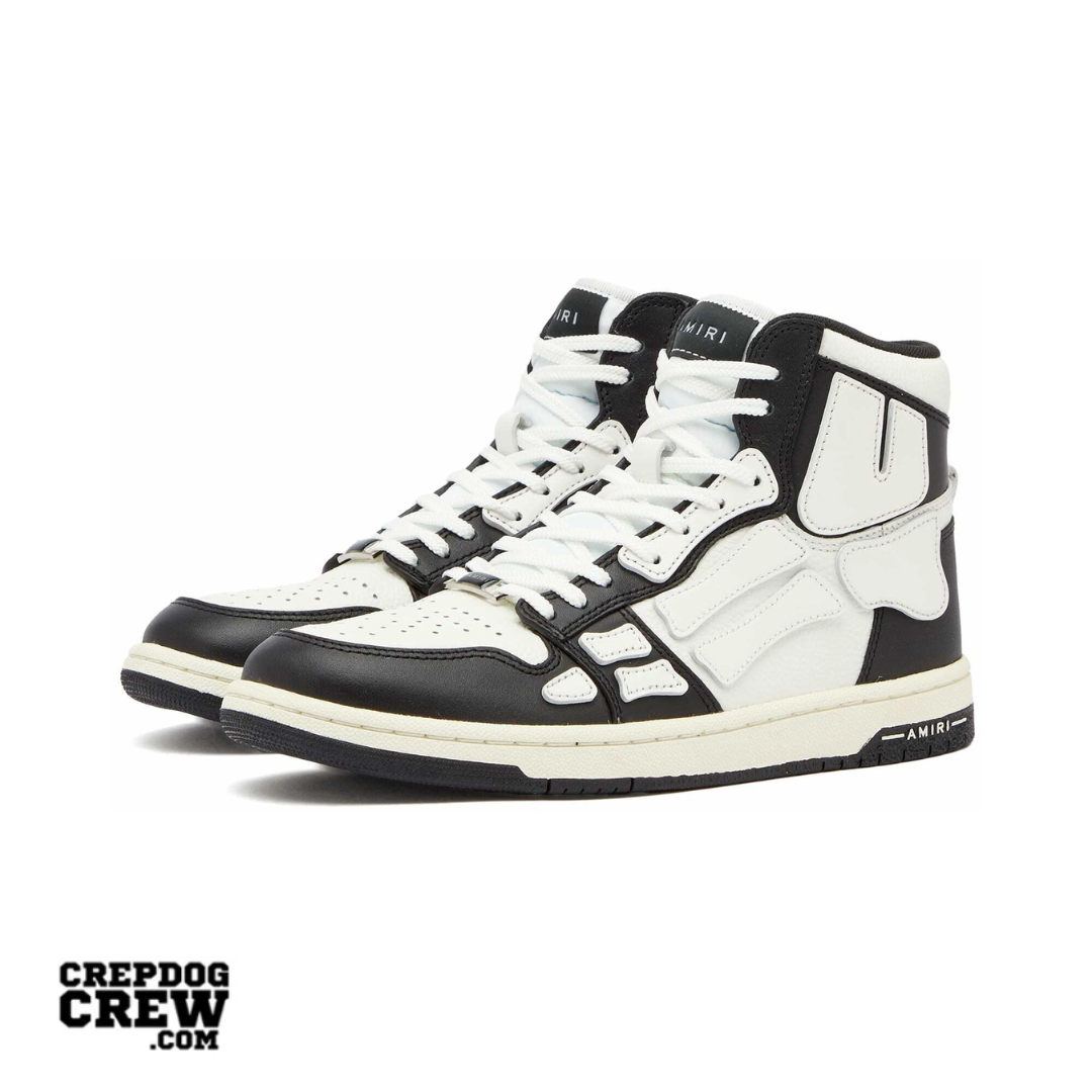 AMIRI Skel Hi Black White