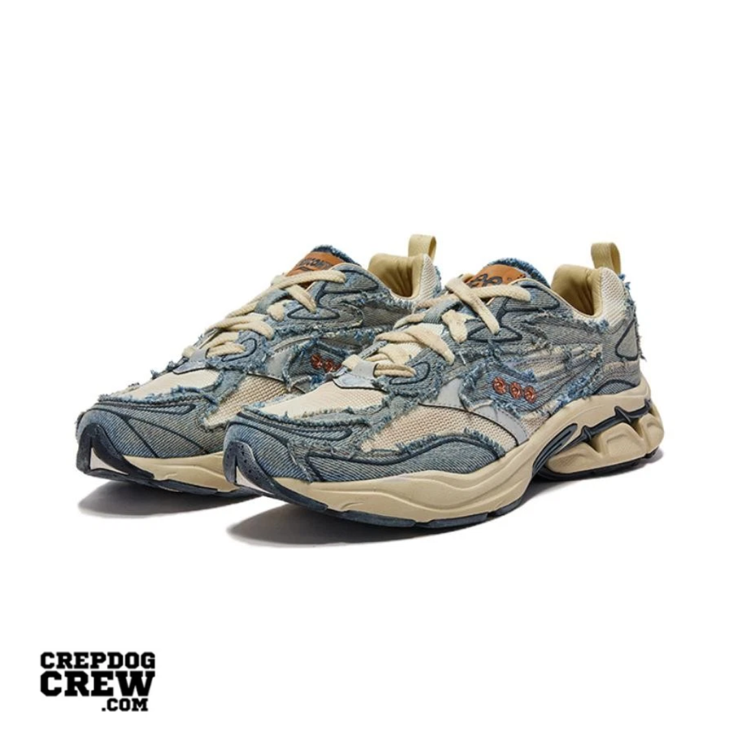 LEE X SAUCONY GRID FUSION Denim Blue